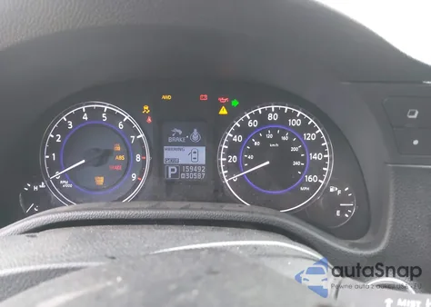 2010 Infiniti G37X z USA, uszkodzony, nr VIN JN1CV6AR8AM252252